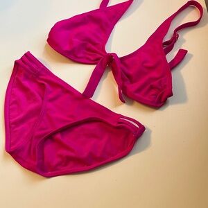 Vibrant Pink Bikini Set